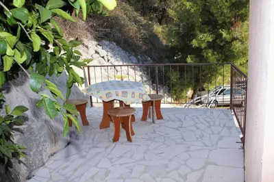 Tlocrt objekta Apartments by the sea Zavode, Omis - 5252