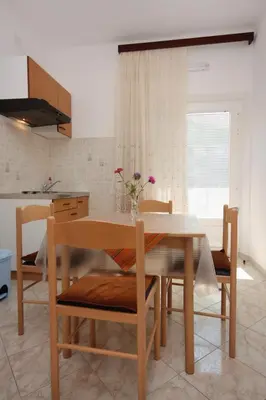Kuhinja ili čajna kuhinja u objektu Apartments by the sea Sumartin, Brac - 5620
