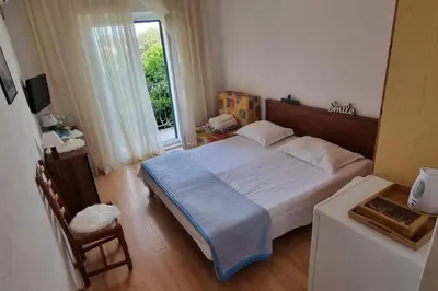 Krevet ili kreveti u jedinici u objektu Triple Room Supetar 5658b