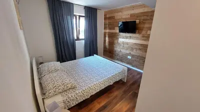 Krevet ili kreveti u jedinici u objektu Apartment Jelsa 5703a