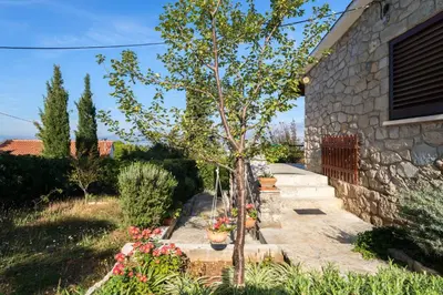 Vrt u objektu Holiday house with a parking space Postira, Brac - 6052