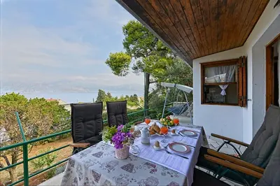 Balkon ili terasa u objektu Holiday house with a parking space Postira, Brac - 6052