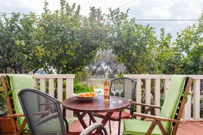 Balkon ili terasa u objektu Apartments by the sea Duce, Omis - 8378