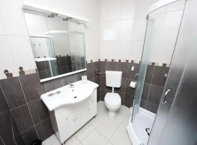 Kupaonica u objektu Apartments Katija