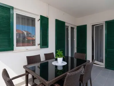 Tlocrt objekta Villa Supetar Garden - Two Bedroom Apartment with Terrace