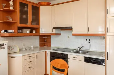 Kuhinja ili čajna kuhinja u objektu Adria Philipe Apartment