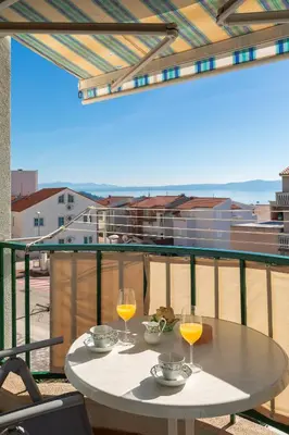 Balkon ili terasa u objektu Adria Philipe Apartment