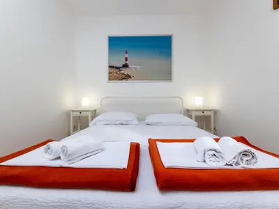 Krevet ili kreveti u jedinici u objektu Apartment Lončar-1 by Interhome