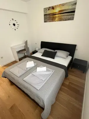Krevet ili kreveti u jedinici u objektu A & M Vacation apartment