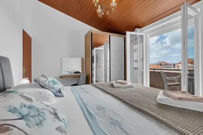 Krevet ili kreveti u jedinici u objektu Apartment Silvana Makarska