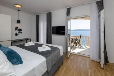 Krevet ili kreveti u jedinici u objektu Apartmani LIKI