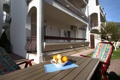 Balkon ili terasa u objektu Apartments in Beautiful Split