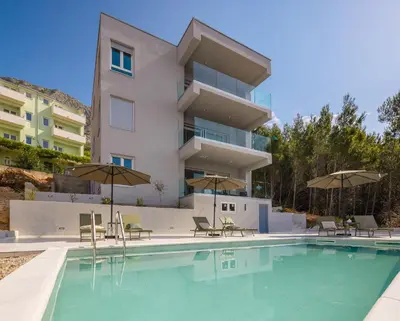 Bazen u objektu Villa Alta Mare - Apartments With Pool ili u blizini