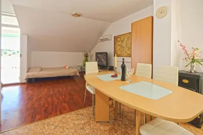 Krevet ili kreveti u jedinici u objektu Apartmani Niki Hvar