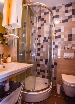 Kupaonica u objektu Beach Apartments MarLi