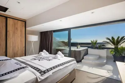 Krevet ili kreveti u jedinici u objektu Apartments with parking space Hvar - 21877