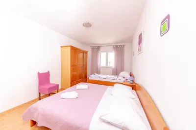 Krevet ili kreveti u jedinici u objektu Apartments Kristian