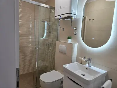Kupaonica u objektu Dream - sea view apartment