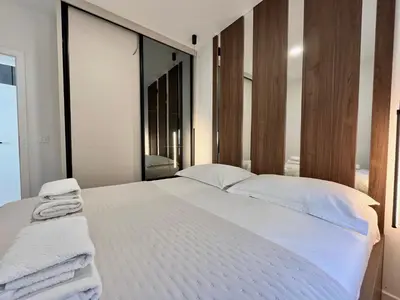 Krevet ili kreveti u jedinici u objektu Apartment Ana with Private Parking