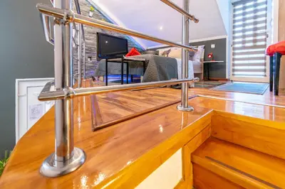 Kuhinja ili čajna kuhinja u objektu Apartments Villa Tomaš