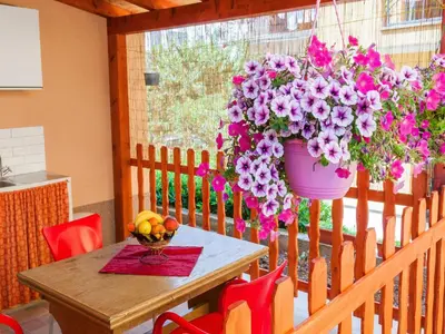 Balkon ili terasa u objektu Apartments Anita-Triple room with terrace