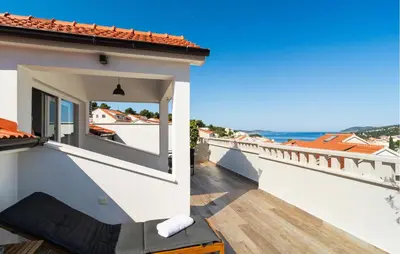 Balkon ili terasa u objektu Nice Apartment In Hvar With Wifi