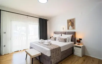 Krevet ili kreveti u jedinici u objektu 1 Bedroom Stunning Apartment In Hvar
