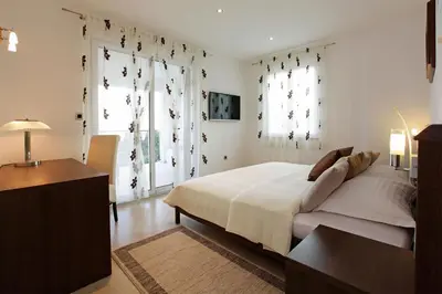 Krevet ili kreveti u jedinici u objektu Villa Nera