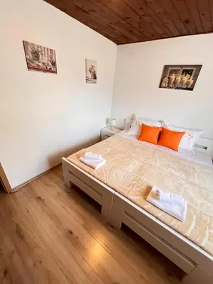 Krevet ili kreveti u jedinici u objektu Lavanda Apartment