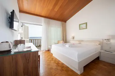 Krevet ili kreveti u jedinici u objektu Apartmens Villa Antonio 88