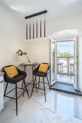 Balkon ili terasa u objektu Apartments by the sea Supetar, Brac - 23792