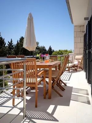 Balkon ili terasa u objektu Vindobona Apartment 2