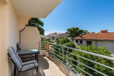 Balkon ili terasa u objektu Apartments by the sea Lokva Rogoznica, Omis - 24321