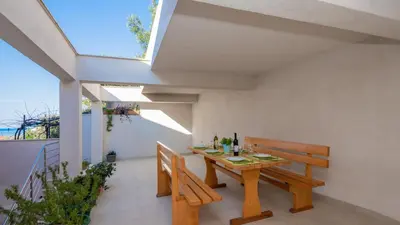 Balkon ili terasa u objektu Apartman Erstic 3 - Baska Voda by Villas Guide