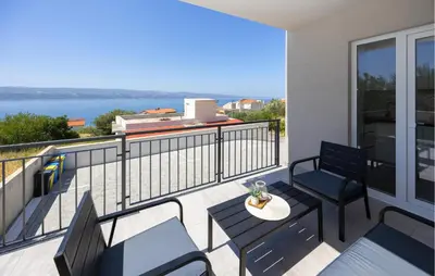 Balkon ili terasa u objektu Stunning Apartment In Stanici With Wifi