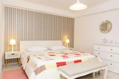 Krevet ili kreveti u jedinici u objektu Apartments Knez