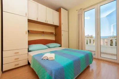Krevet ili kreveti u jedinici u objektu Holiday house with a parking space Stanici, Omis - 24285