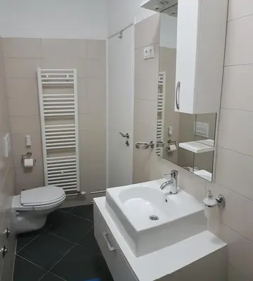 Kupaonica u objektu Villa Radoš - 4 Sterne, 3 Apartments für maximal 18 Gäste
