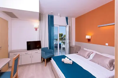 Krevet ili kreveti u jedinici u objektu Apartments Villa Loznica