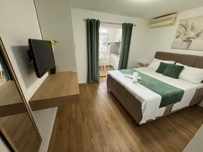 Krevet ili kreveti u jedinici u objektu Apartments Kovač