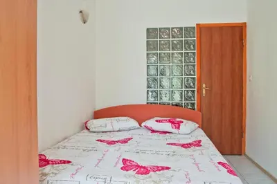 Krevet ili kreveti u jedinici u objektu apartman leo