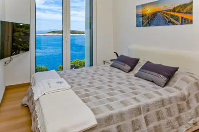 Krevet ili kreveti u jedinici u objektu Apartments Vila Madeleine