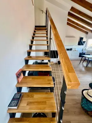 Tlocrt objekta Loft with Sea and Fortress View Central Hvar