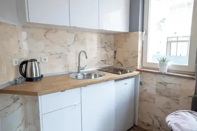 Kuhinja ili čajna kuhinja u objektu Apartments with WiFi Makarska - 24438