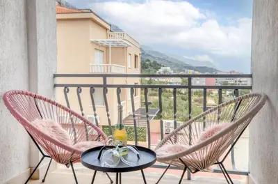 Pogled na planine ili pogled na planine iz apartmana