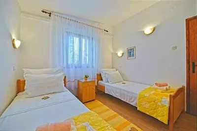 Krevet ili kreveti u jedinici u objektu Vila Vinka , Postira, island Brač