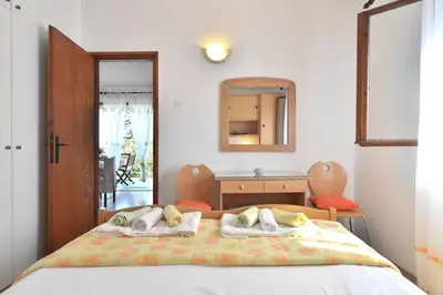 Krevet ili kreveti u jedinici u objektu Vila Vinka , Postira, island Brač