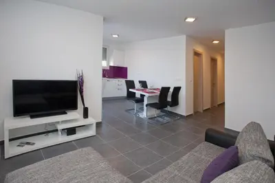TV i/ili zabavni centar u objektu Apartments Diamond