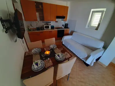 Kuhinja ili čajna kuhinja u objektu Apartment Emily