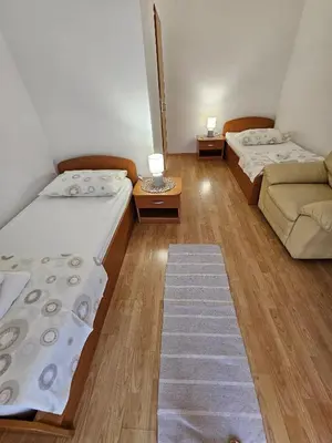 Krevet ili kreveti u jedinici u objektu Apartments Sea and Pine